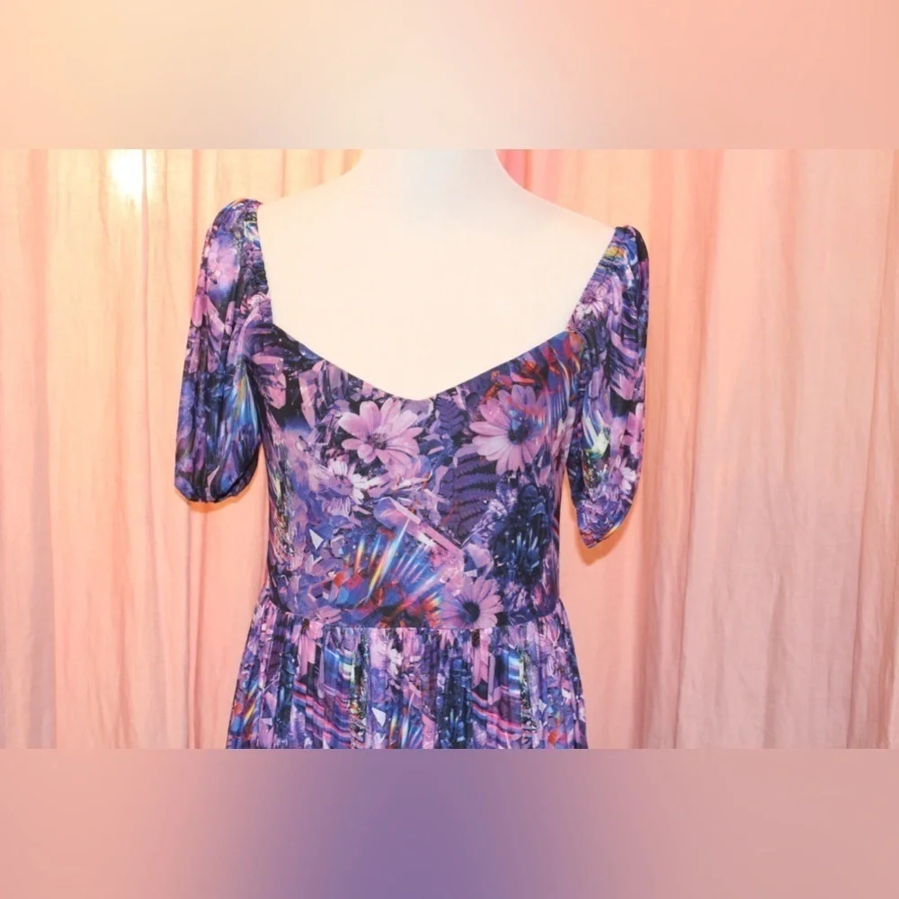 Blackmilk Crystal Forest midaxi M NWT - Picture 5 of 7